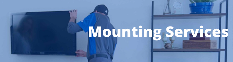 technician mounting led Tv